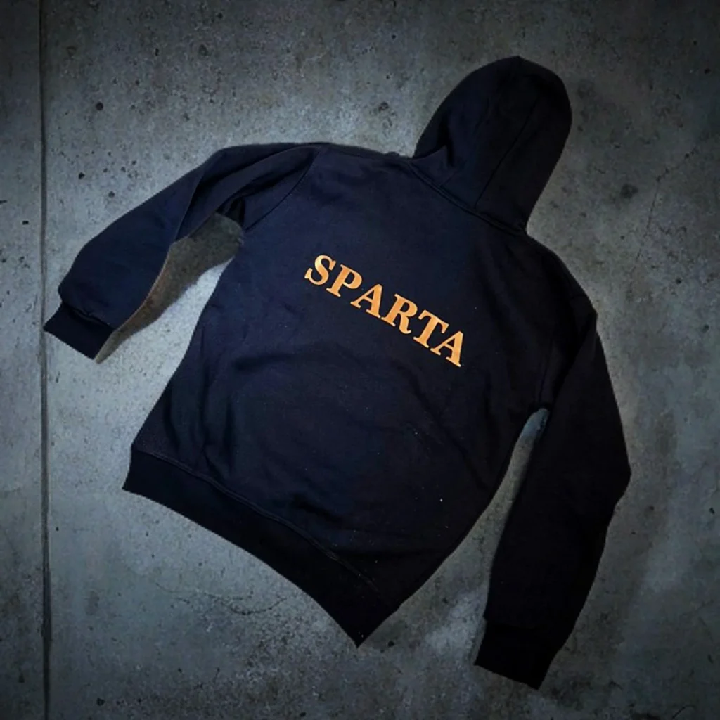 SPARTA Hoodie black-gold